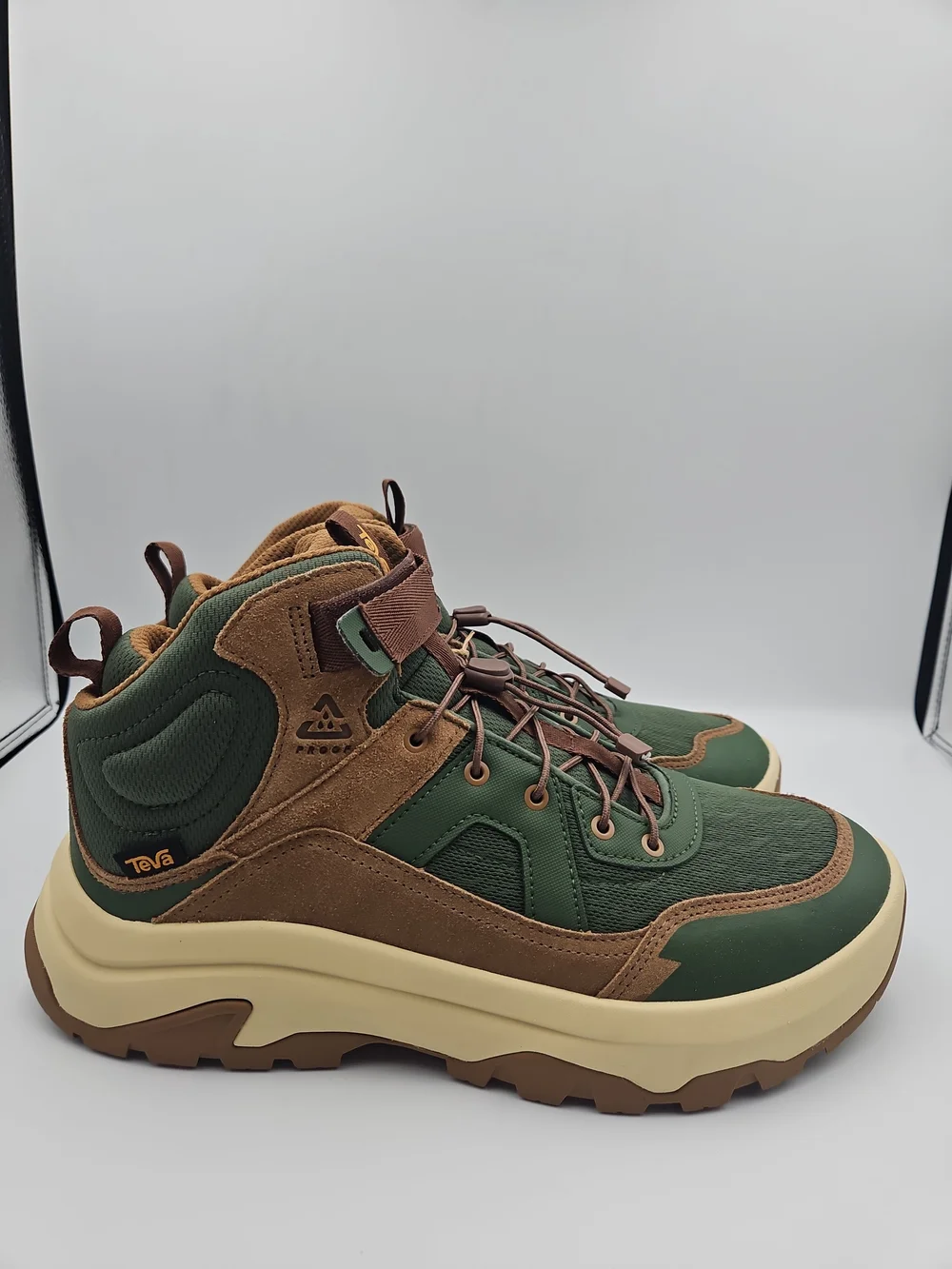 Teva Men's Green Brown Trail Hiking Boots